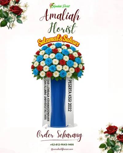 Standing Flower di Kemasan
